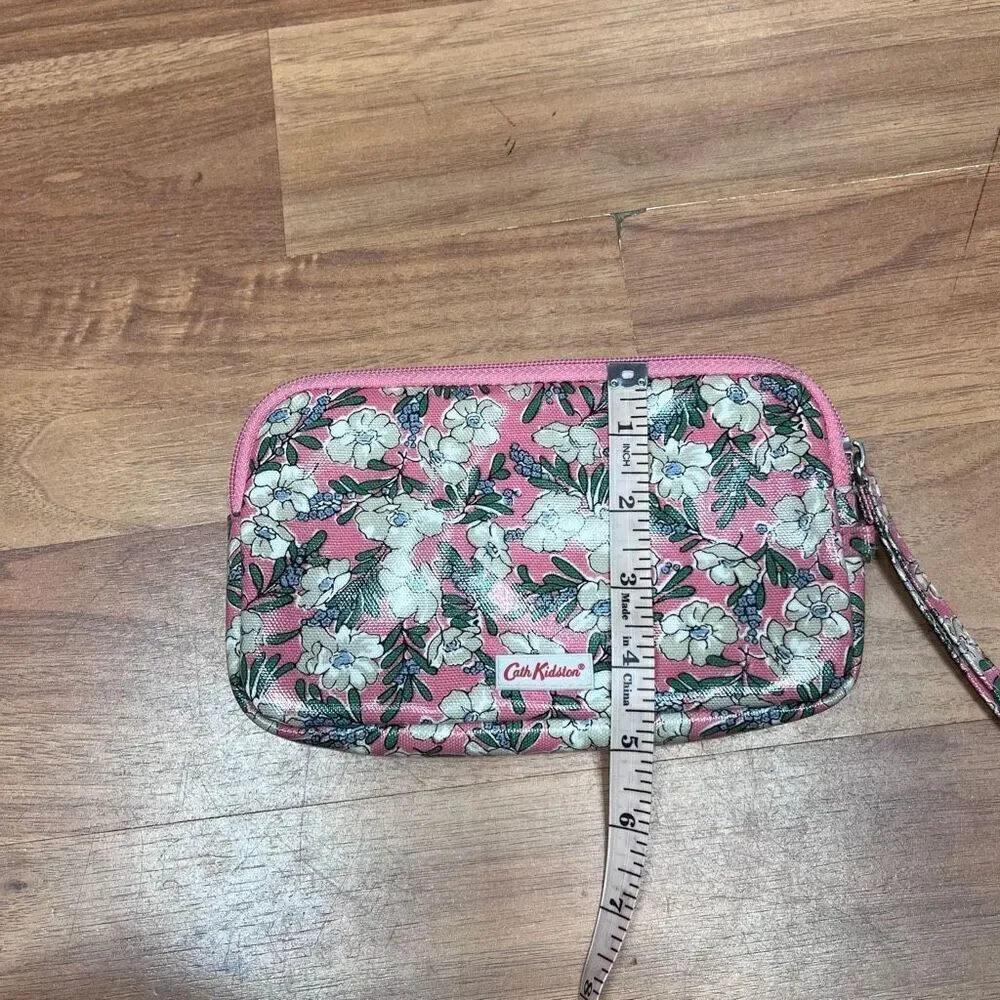 Cath Kidston Womens Floral Mini Lozenge Wallet Pouch Mayfield Blossom Pink